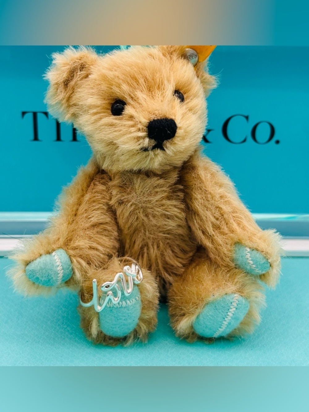 Tiffany & Co.  SS Picasso Graffiti Love Ring Size 8 - Picture 7 of 12